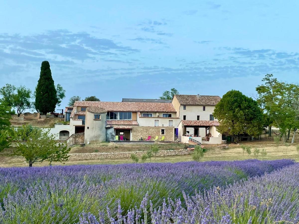 Chambre A La Ferme Au Milieu Des Lavandes Valensole Bagian luar foto